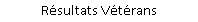 Résultats Vétérans